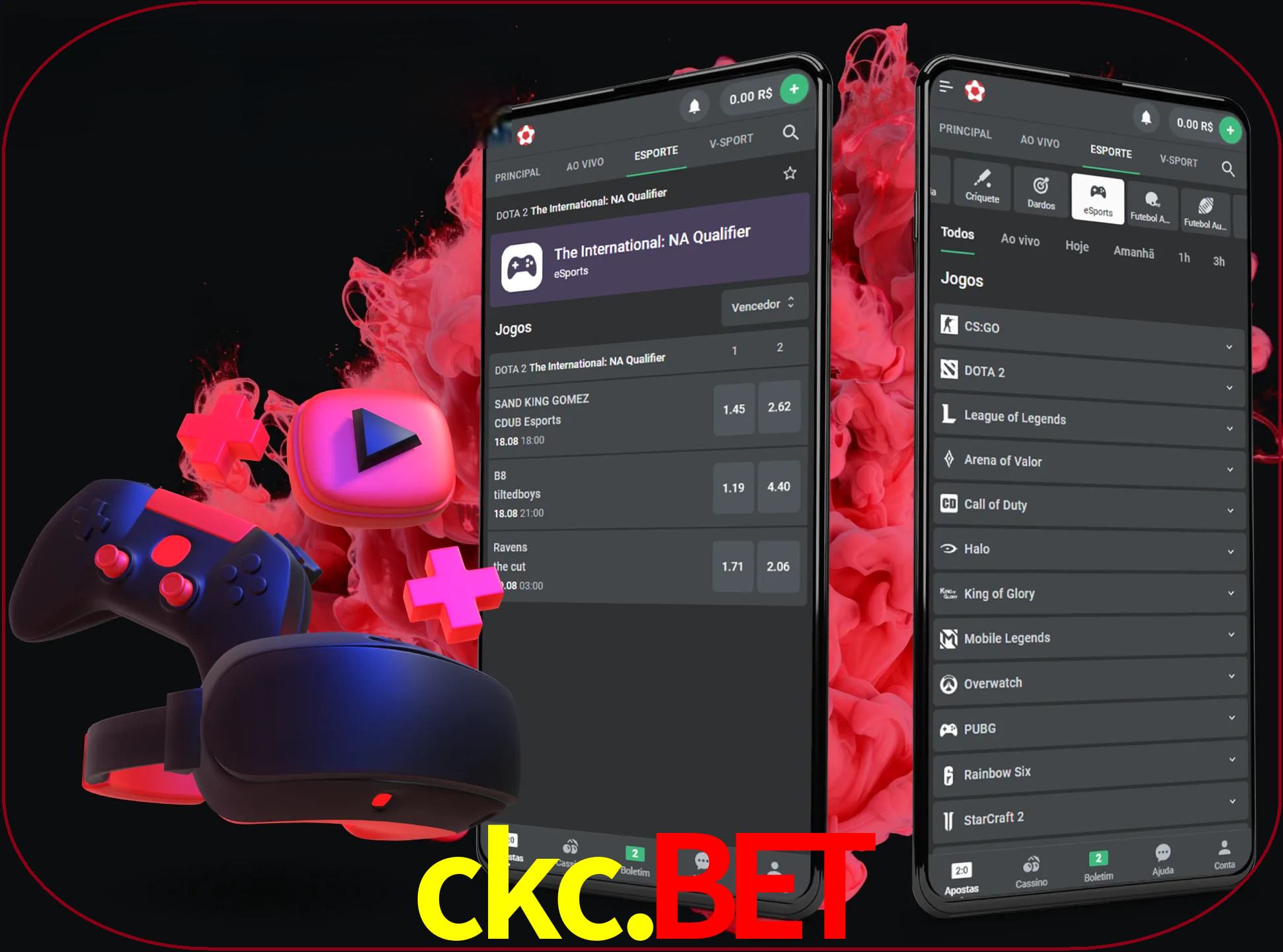 Para ter a aplicação móvel CKC BET no seu smartphone, basta descarregar o ficheiro apk e seguir as instruções.