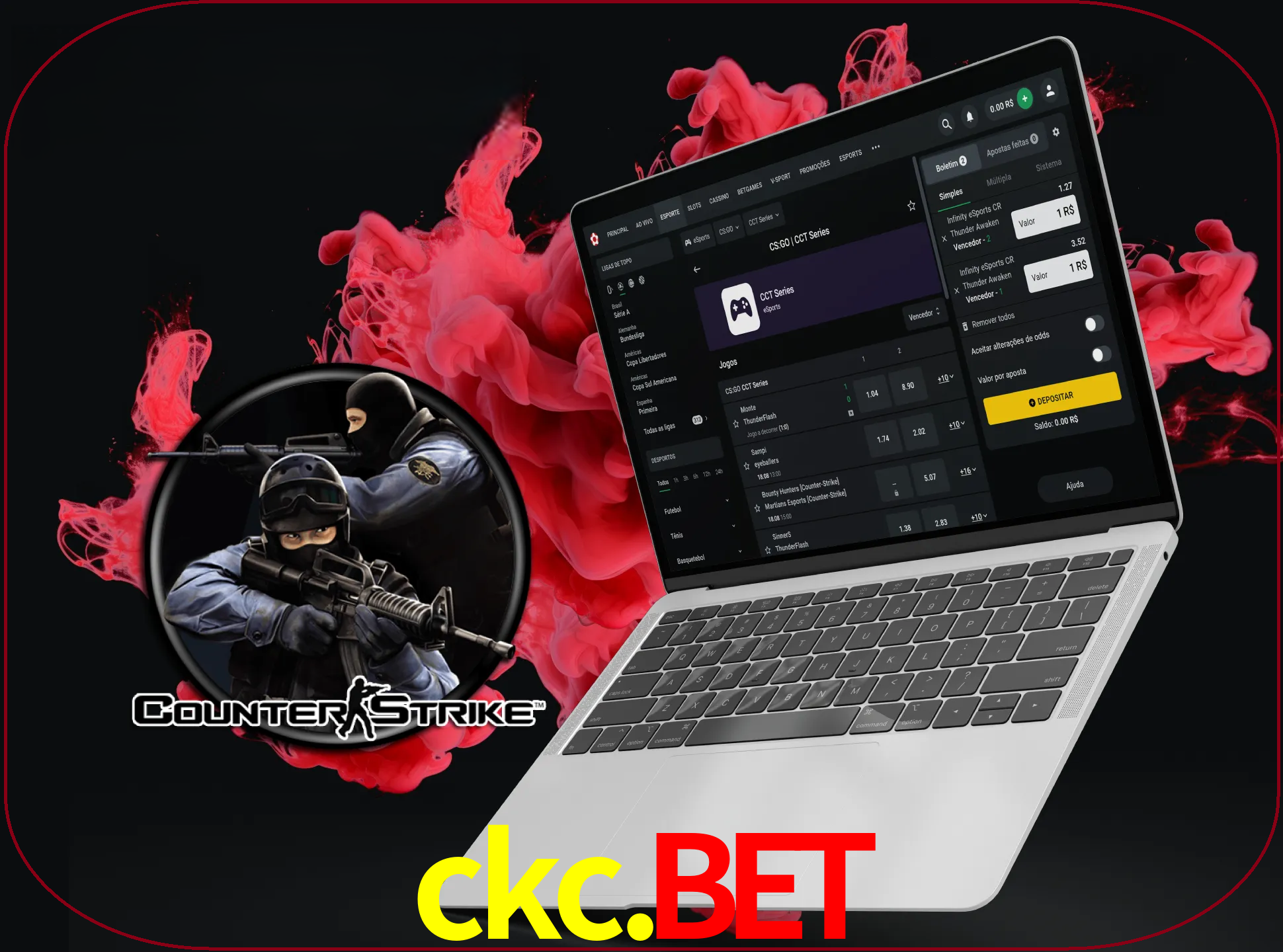 Um grande número de jogos irá agradar aos fãs deste jogo de tiro no sítio Web e na aplicação da empresa CKC BET.