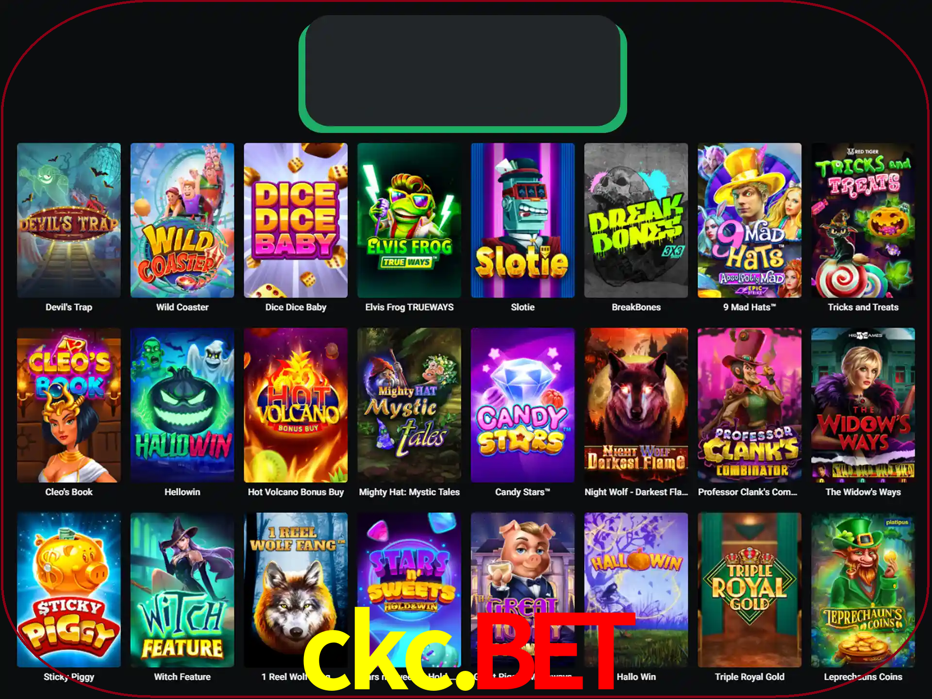 Procure por seus amados jogos de slot.