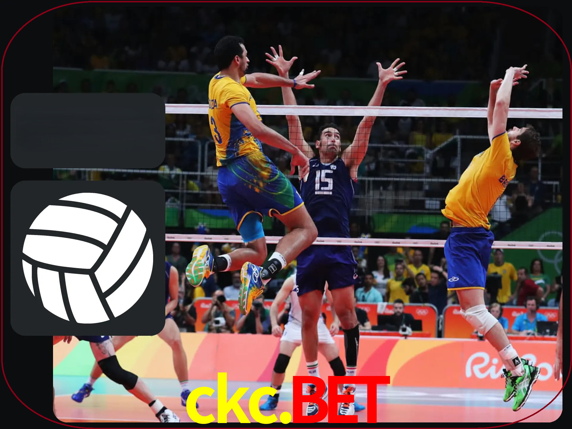 Fazer enormes ganhos apostando nas equipes de vôlei.